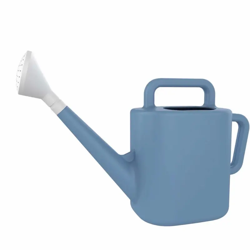 2 gal. Resin Watering Can Blue Paradise Durable Design for Gardening Needs, Plant Watering Tool, Watering Tool