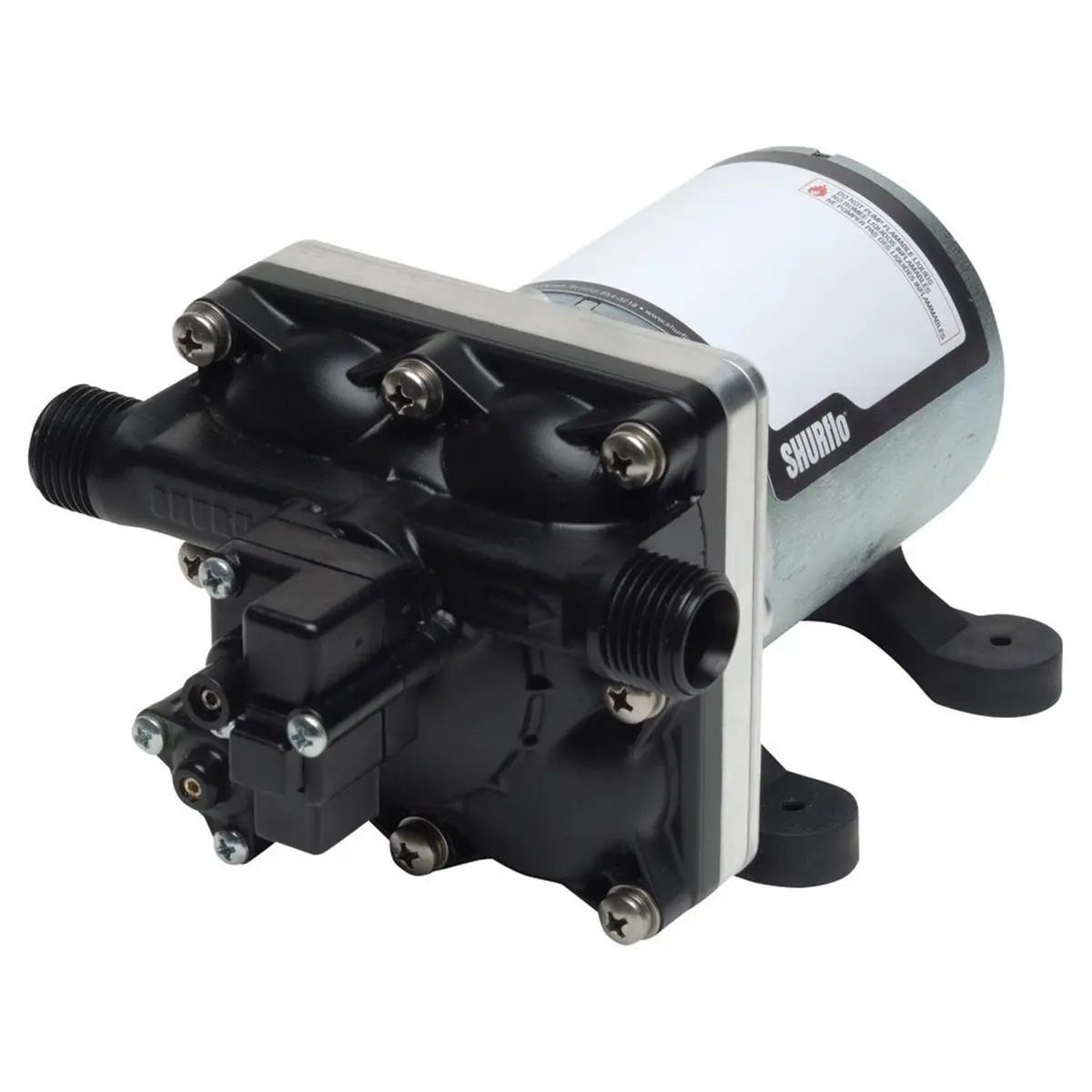 212 MAIN Shurflo 4028-100-E54 12V Self-Priming Water Diaphragm Pump, 2.3 GPM Water Pump
