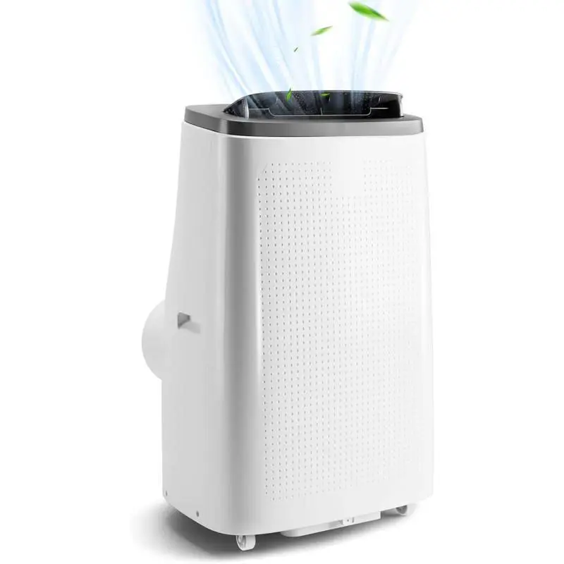 Gaomon 14000BTU Vertical Portable Air Conditioner with Remote Control, Quiet Operation, 3 Modes (Cool, Dehumidifier, Fan), 24-Hour Timer, Window Installation Kit, Cools Up to 700 sq ft, Grey Multi-Mode Home Air Conditioner