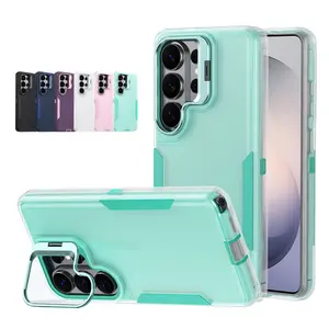 For Samsung Galaxy S26Ultra/S26/S25/S24/S23 Plus Case Heavy Duty Protective Shockproof Dropproof Dual Layer Full Body Protection Tough Rugged Case