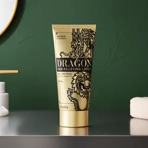 Dragon Joint & Muscle Relief Lotions & Balms Gold Max Full Spectrum Deep Acting Body Lotion & Balm for Muscle Joint Recovery Daily Discomforts Fast Acting Cooling Fitness Therapy Soothing Therapeutic Wellness Treatment