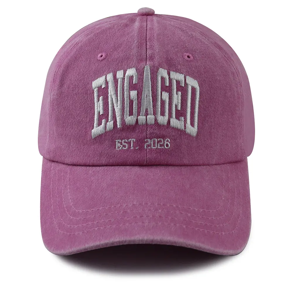 Engagement Gifts for Couples, Est 2026 Engaged Hat, Couple Gifts Baseball Cap, Honeymoon Engagement Decorations for Bride Groom Wife Husband Sis Bro