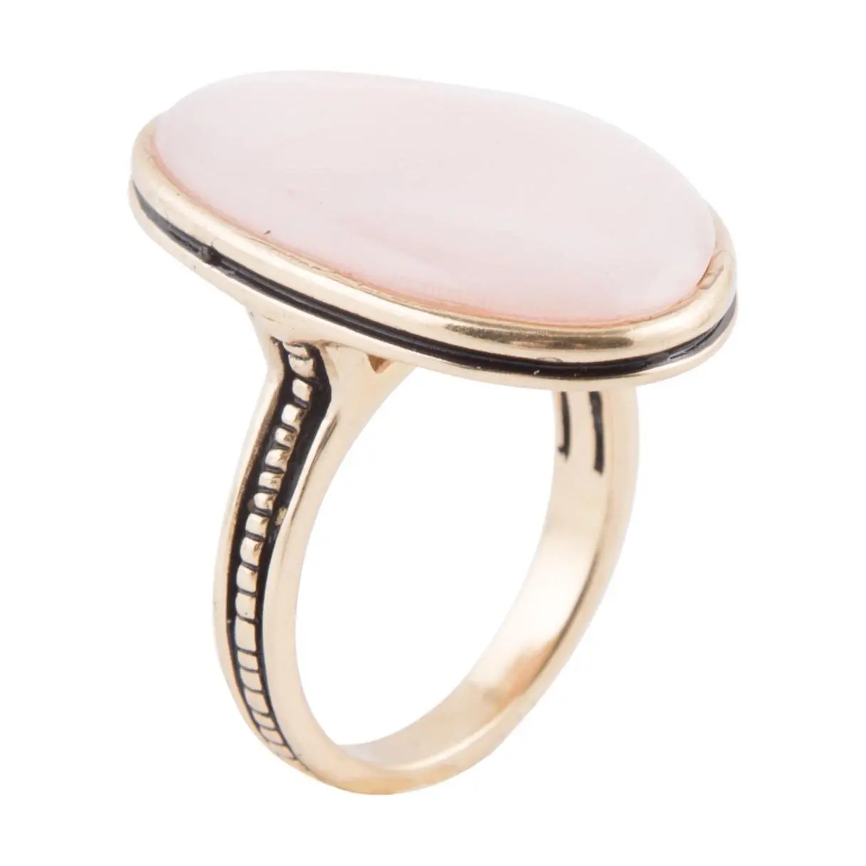 Barse Artisan Crafted Pink Opal Statement Ring Barse Artisan Crafted Pink Opal Statement Ring