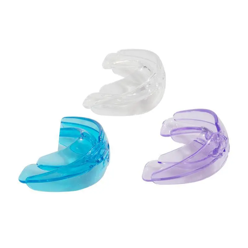 Adult Silicone Mouth Guard - Scientifically Designed Anti-Bruxism Protector, Mouth Guard for Grinding Teeth at Night, Nightguards for Grinding Teeth, Pressure-Absorbing Mouthpiece Boxing for Sanda & Taekwondo (Cross-Border Available)