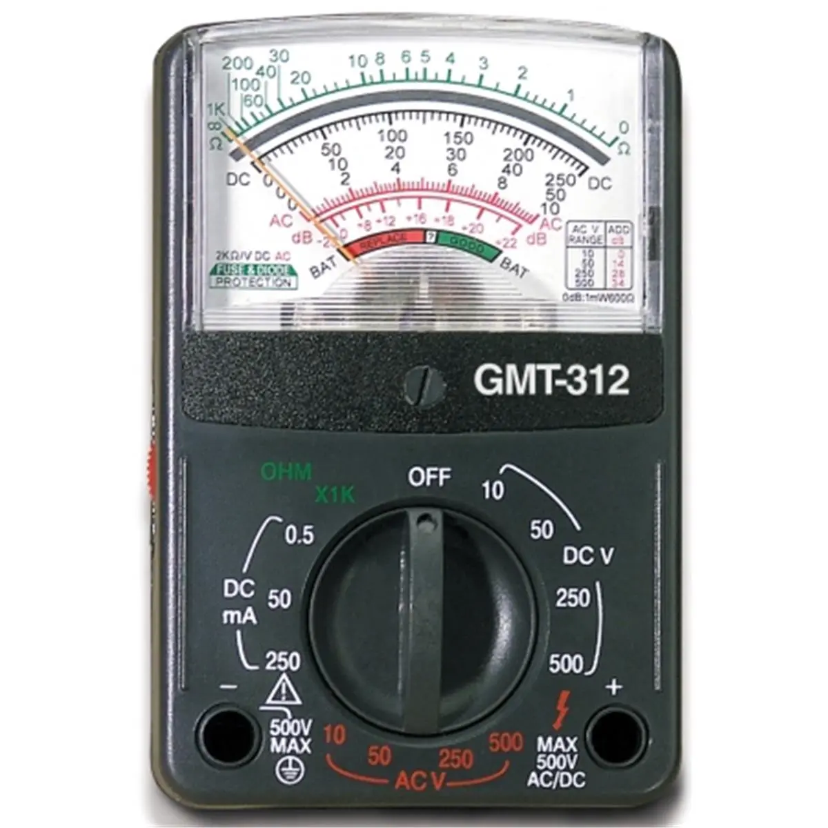 Gardner Bender GMT-312 12-Range Pocket Multimeter, Voltage Tester for Outlet Testing (212 MAIN)