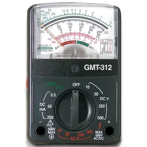 212 MAIN Gardner Bender 12-Range Pocket Multimeter GMT-312, Voltage Tester for Outlet Testing
