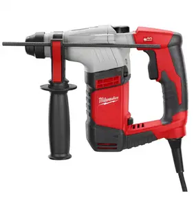 Milwaukee Corded SDS-plus Rotary Hammer Drill Kit, 5.5 A, 5/8 in., for Concrete/Masonry, with Storage Case