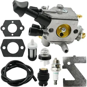 BR430 Carburetor Kit For BR350 BR430 BR450 SR430 SR431 SR450 Backpack Blower, Replaces Zama C1Q-S210 C1Q-S210B C1Q-S209C, 4229 129 0901, 4244 120 0603, 4244 120 0606