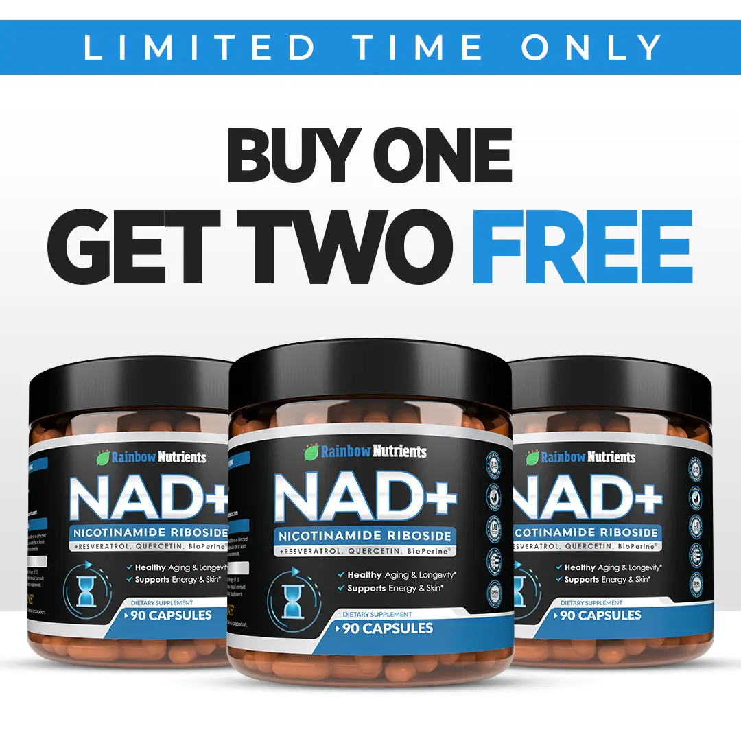 (3-pack) 13,510mg NAD+ Supplement- Nicotinamide Riboside, Resveratrol, Quercetin & BioPerine (High Absorption)- Liposomal NAD Booster for Anti-Aging, Cellular Energy, Skin- For Women & Men- 270 V Capsules