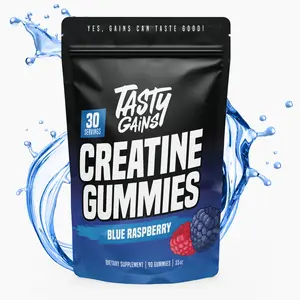 Tasty Gains Creatine Gummies (3rd Party Lab Tested)