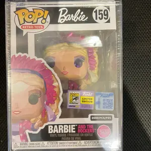 Funko Pop! Retro Toys Barbie 159 Limited Edition Barbie and the Rockers Vinyl Figure 2000 PCS/P25 Faceted