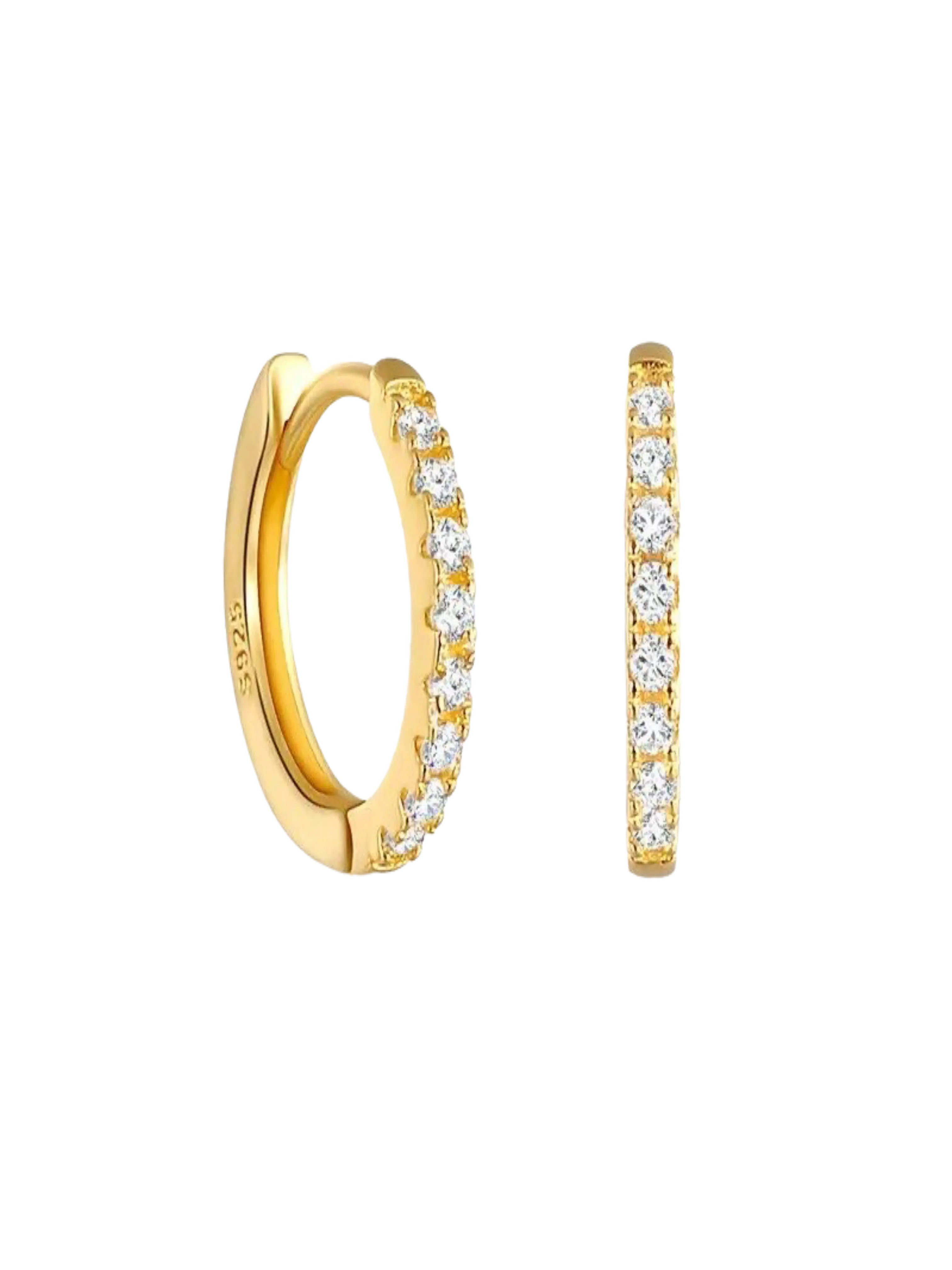 Diamond Huggies (8mm) Diamond Huggies (8mm)