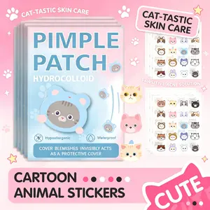 KHAZIX Animal Hydrocolloid Skin Care Patch, Ideal for Selfies & Daily Skin Care Routine, Single Pack Non-Flammable Made in China