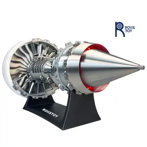 Aircraft Engine Kit Super Turbofan Engine Model Creative Birthday Gift DIY Assembly