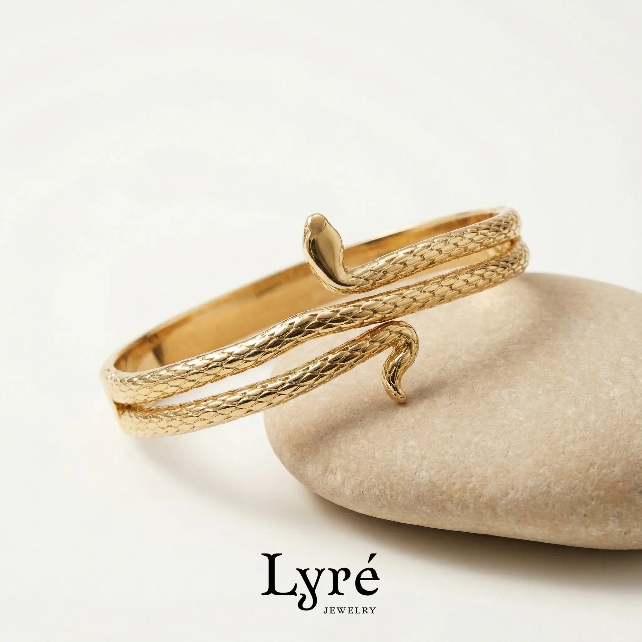 Naia Snake Wrap Bangle | BNG003