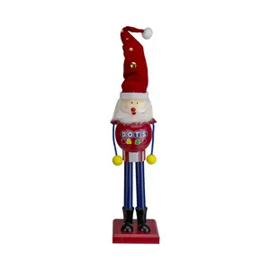 Northlight 16.75" Red and Blue Dots Nutcrackerigurine