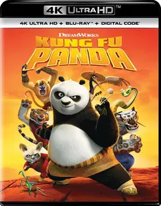Kung Fu Panda  [4K ULTRA HD BLU-RAY MOVIE] With Blu-Ray, 4K Mastering, Ac-3/Dolby Digital, , Dolby, Dubbed, Subtitled