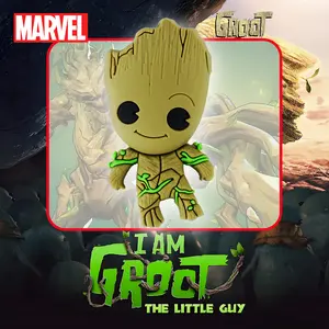 1PC Marvel Officially Licensed Guardians Of The Galaxy Groot Figural Fridge Sticker Fridge Magnets Cartoon Fridge Magnet Stickers Cute Refrigerator Decorating Magnet For Fridge Refrigerator Home Office Kitchen Decoration Gifts For Friends