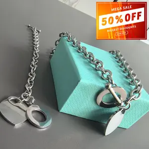 Stylish Pairing Jewelry Set(Bracelet and Necklace), Valentines Special Gift Jewelry - Popular Luxury Bracelet Jewelry TikTokShopCreatorpicks