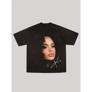 Men's Kehlani Graphic Cotton T Shirt Short Sleeve Crewneck Pure Cotton 200g Casual Tee For Fans Gift Printed & Shipped In USA
