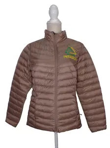 Womens Puffer Logo Jacket