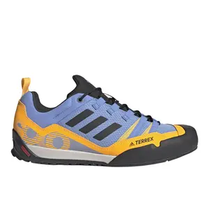 adidas Mens Terrex Swift Solo 2 Hiking Hiking Sneakers Shoes - Blue