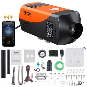 Diesel Air Heater 12V 2KW Bluetooth App LCD Display for Car Bus RV Camper