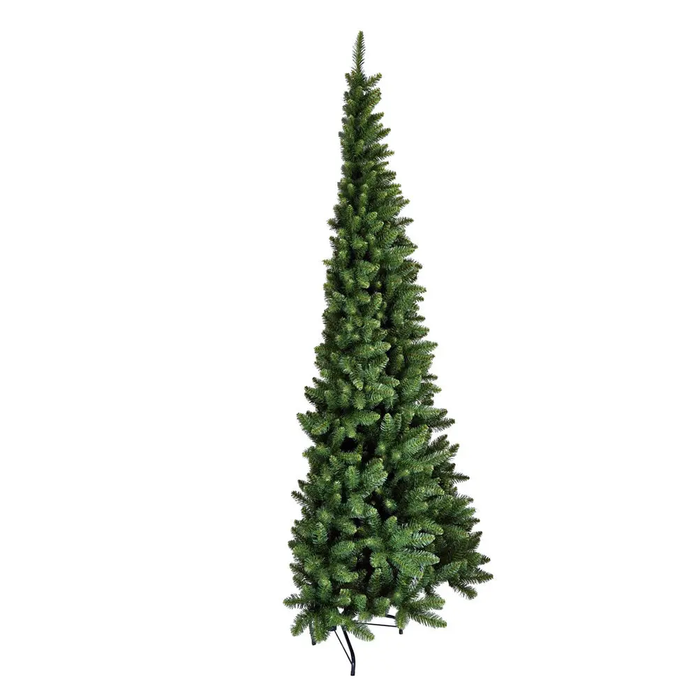 Vickerman K193175 7.5' X 50" Chapel Pine Artificial Christmas Half Tree Unlit