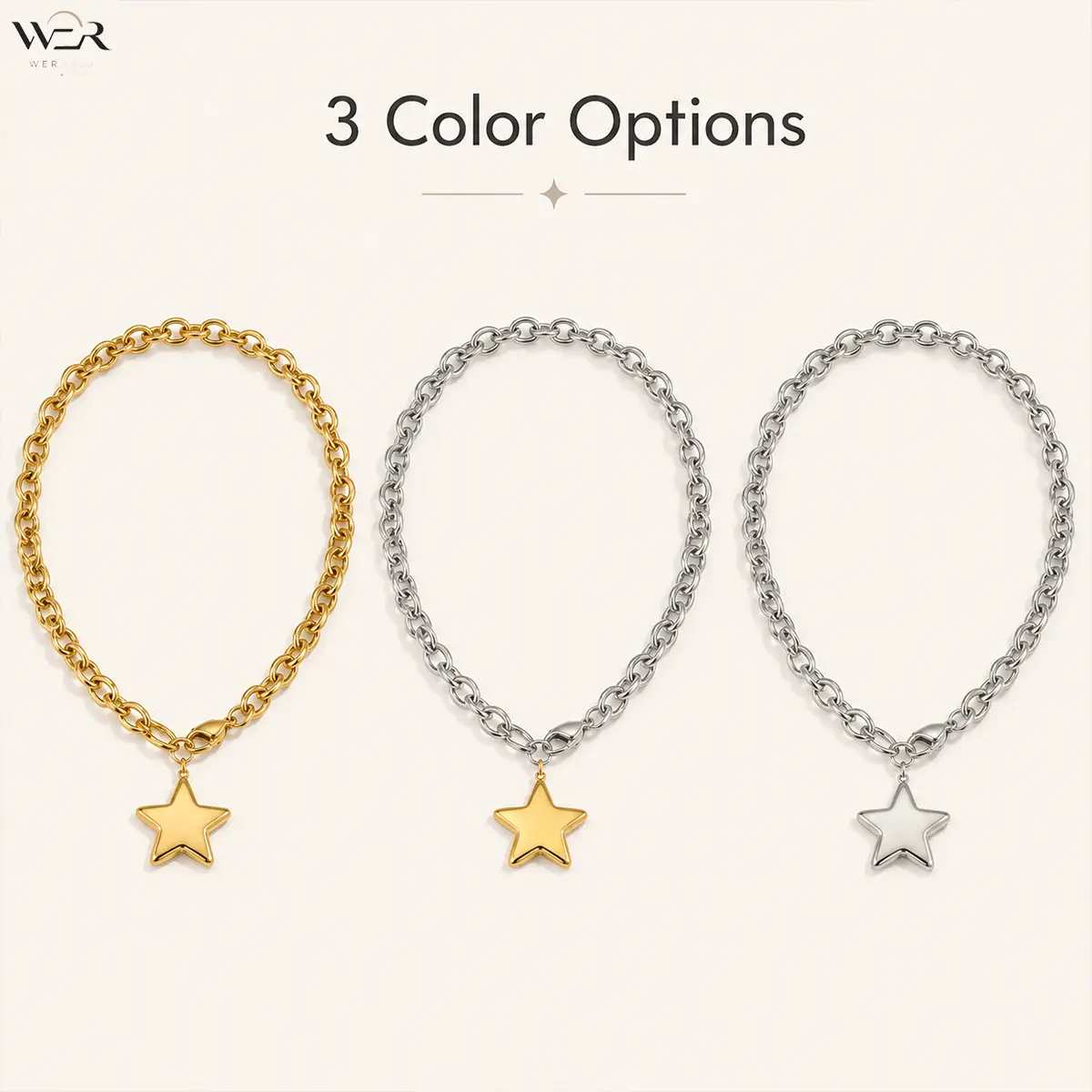 Star Bracelet Star Pendant Bracelet Gold Star Bracelet Silver Star Bracelet Chain Bracelet with Star Charm for Women Everyday Wear Gift