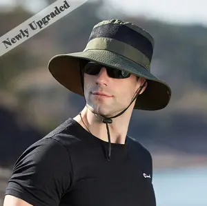 Sun Hats for Men Women Fishing Hat UPF 50+ Breathable Wide Brim Summer UV Protection Hat