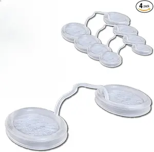 O2 Nasal Filters 10-Pack | Dust & Welding Protection | Unisex Safety Nose Filters for Construction & Industrial Use