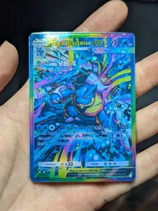 Mega Blastoise Ex Holo Custom Proxy TCG Card