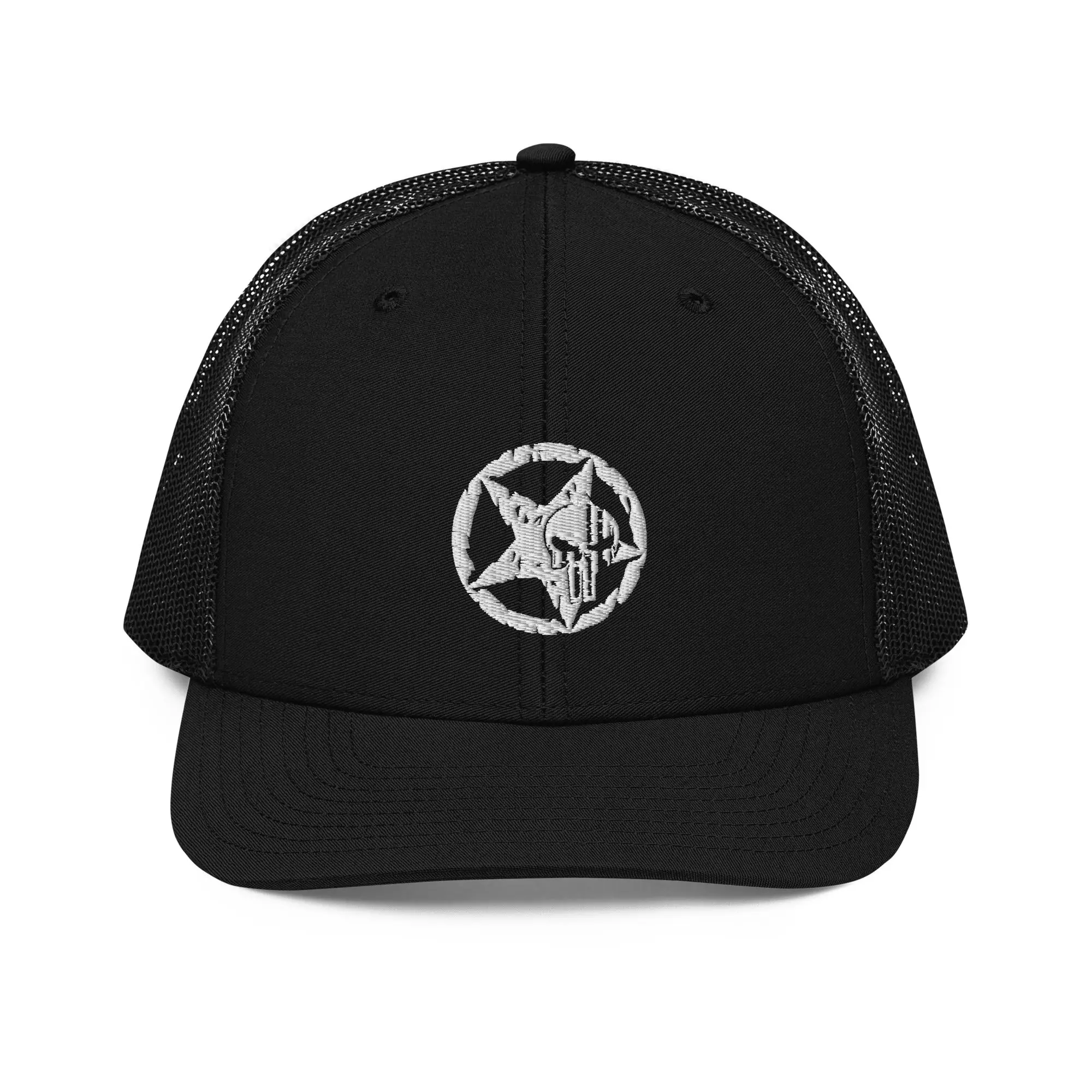 Ablaze Punisher Embroidered Mesh Trucker Hat