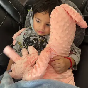 Big White Goose Baby Soothing Pillow Soft Cotton Hugging Sleep Aid Cushion for Newborns with Remote Control Three Adjustable Modes