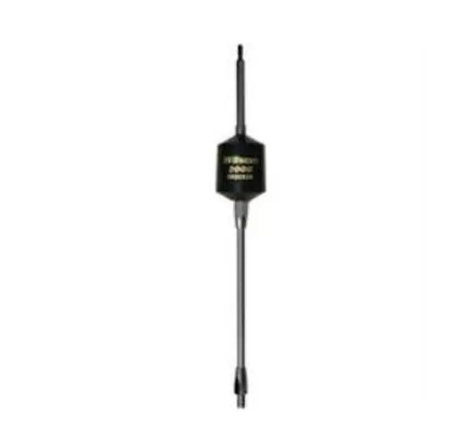 Wilson CB Radio Antenna, T2000 Series Center-Loaded, Stainless Steel 10-Shaft, Black Metal Design for Mobile Auto and Boating, Cb Signal, Automotive, Loaded Coil, Water Sports