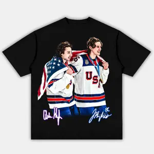 HUGHES "BROTHERHOOD" Olympic Ice Hockey Adult and Youth T-Shirt Sweatshirt, Jack Hughes shirt, graphic t-shirts, Game Day Shirt, USA Ice Hockey American merch, men's clothing clothes merch, Gift For Him and Her