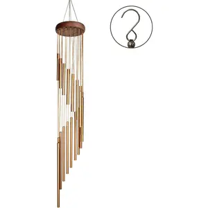 Wind Chimes for Outside,Memorial Gifts Wind Chimes Outdoor Clearance,36 inches Memorial Wind Chimes with S Hook for Home Garden Decoration