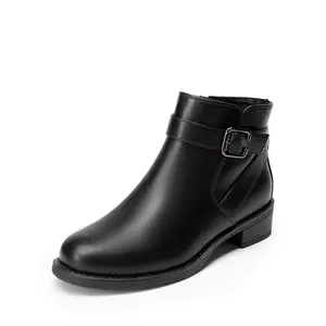 Comfortable Low Heel Ankle Boots