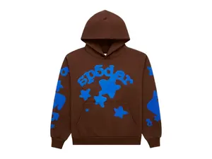 Sp5der Beluga Hoodie Brown (men) by StockX