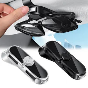 Car Sun Visor Glasses Clip，Double-end Design Car Glasses Clip,Car Sunglass Holder,Car Sun Visor Storage Clip，Auto Interior Accessories Universal For Different Size Eyeglasses Car Accessories 2025