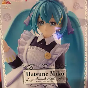 Anime figure hatsune miku classical  maid figure