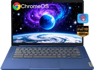 Lenovo 14” FHD Touchscreen Laptop |  64GB eMMC | MediaTek 8-Core | Free 256GB SD Card + Branded Mouse