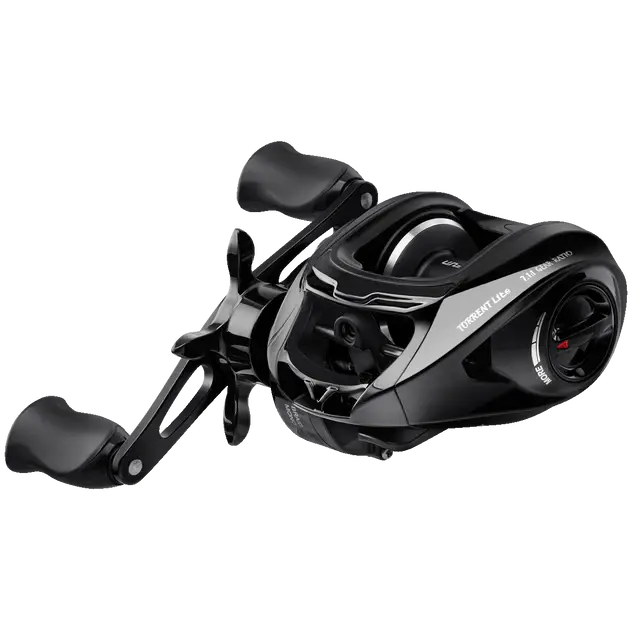 Piscifun Torrent Lite Baitcasting Reel, Beginner-Friendly Ultra Light Bass Fishing Gear, 5.5 oz Carbon Fiber Frame, 9+1 Bearings, 40mm Low-Profile Palm-Perfect Side Plate, 7.1:1 Gear Ratio, Closer to Your Palm, Comfortable, 12 Months Warranty