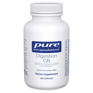 Pure Encapsulations Digestion GB - 180 Capsules for Gallbladder Support and Liver Health - Milk, Healthcare