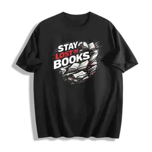 100% Cotton Men’s T-Shirt S-5XL Plus Size Graphic Tee Casual Style Book Graphic Design For Reading Lovers Summer Wear Gift For Bookworms Literature Enthusiasts