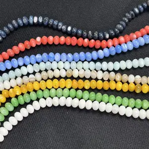 3×4 mm Natural Freshwater Shell Counting Beads, Assorted Colors, DIY Handmade Necklace & Bracelet Accessories for Jewelry Making