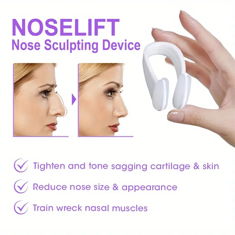 1/ 2/ 3pcs of Nose Correctors Can Change The Shape of The Nose, Shape The Contour, Make The Nose Bridge Straight, and Increase The Height of The Nose Bridge.