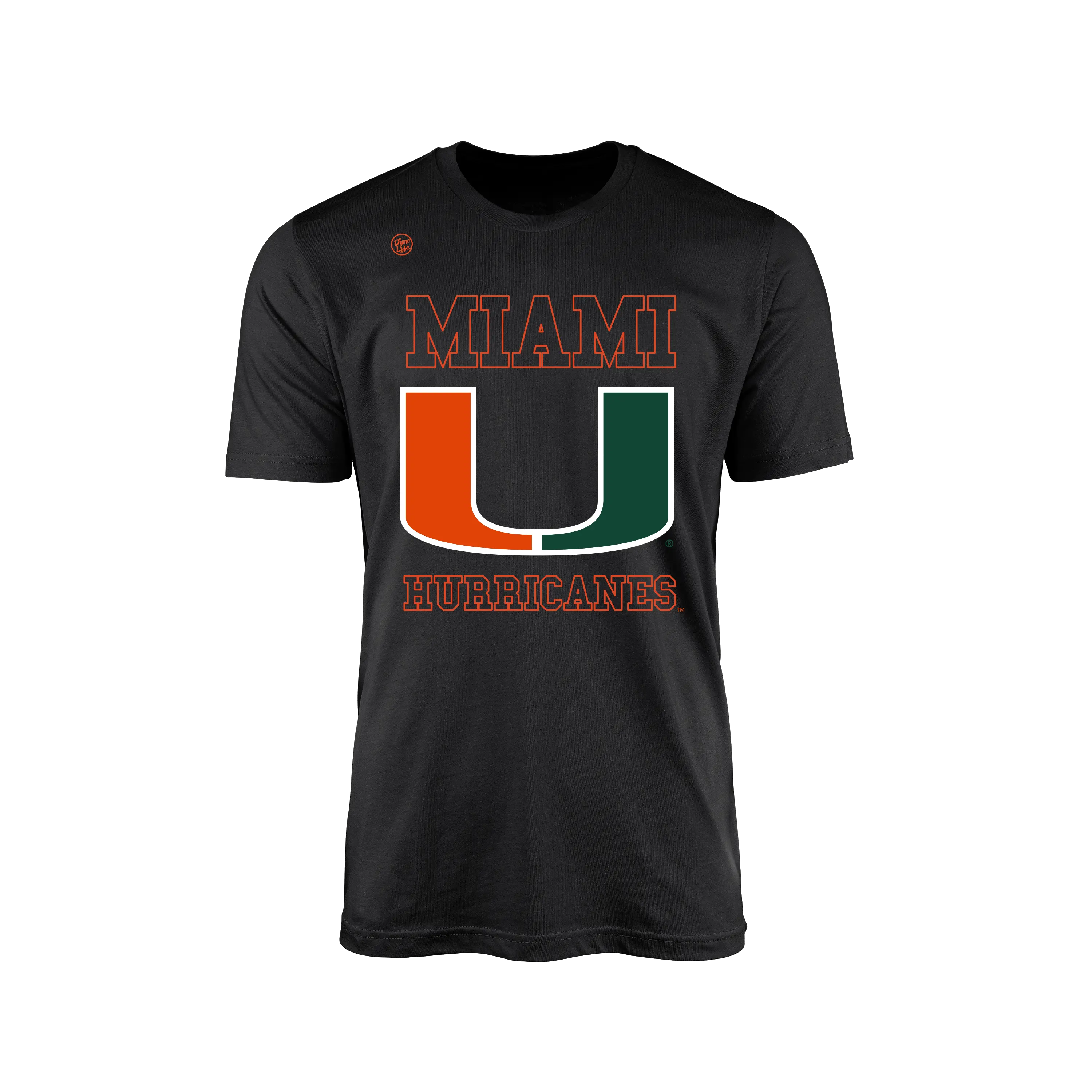Miami Hurricanes Men's Classic Casual Short-Sleeve T-Shirt - Breathable, Soft Menswear Clothes with Stylish, Comfortable Fabric