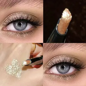 Long-Lasting Shimmer Eyeshadow Palette and Waterproof Eyeshadow Stick Set, Highly Pigmented Eye Makeup for All Styles & Occasions, Cosmetic Product