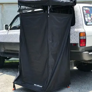 Overland Shower Tent - Black  Camping shower /  toilet room